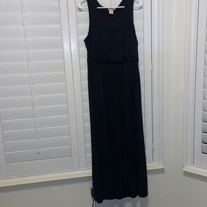 Long black dress size large
